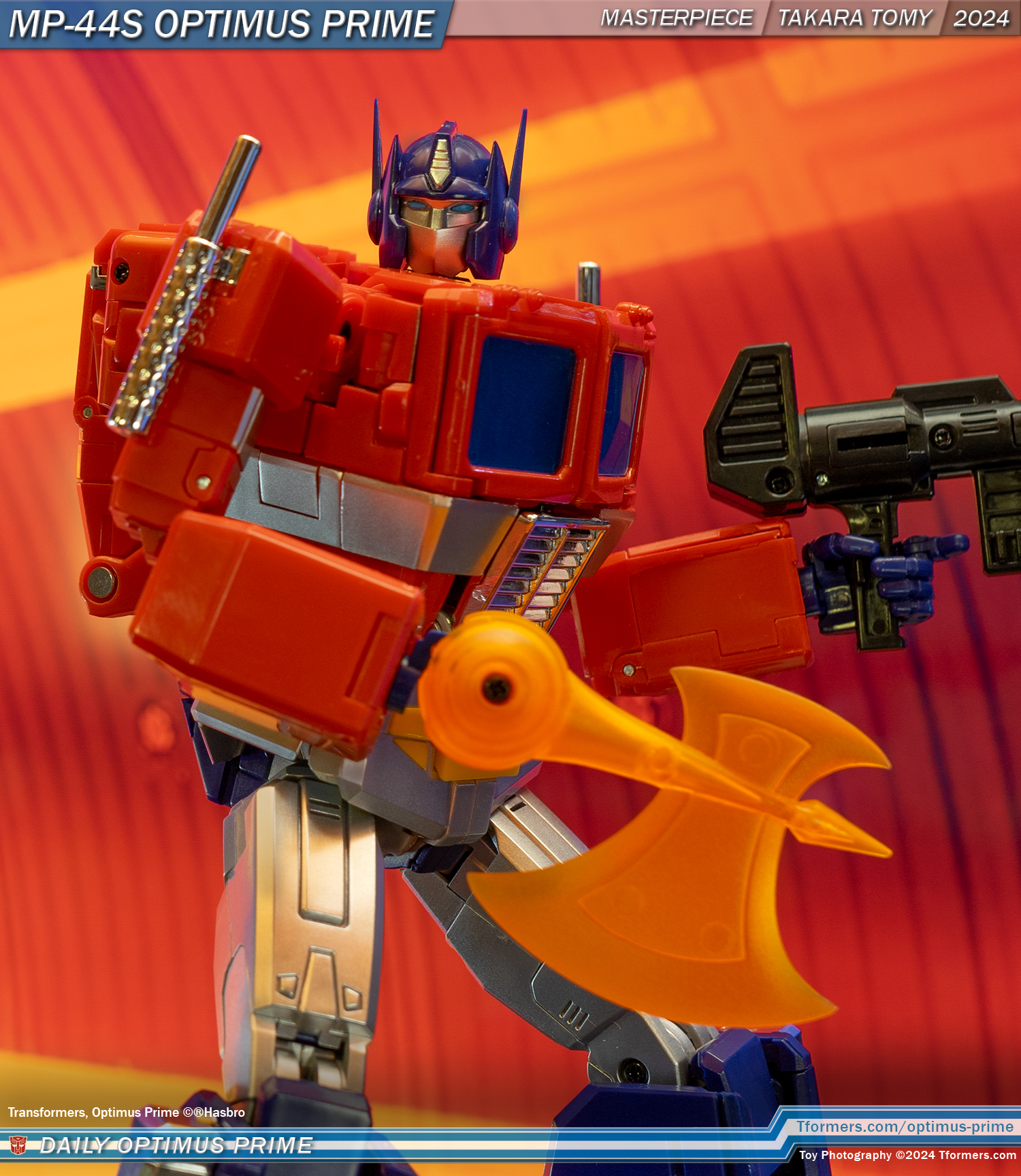 彩色の灯籠　マスターピース　MPS Daily Prime - MP-44S Optimus Prime Toy Colors Masterpiece